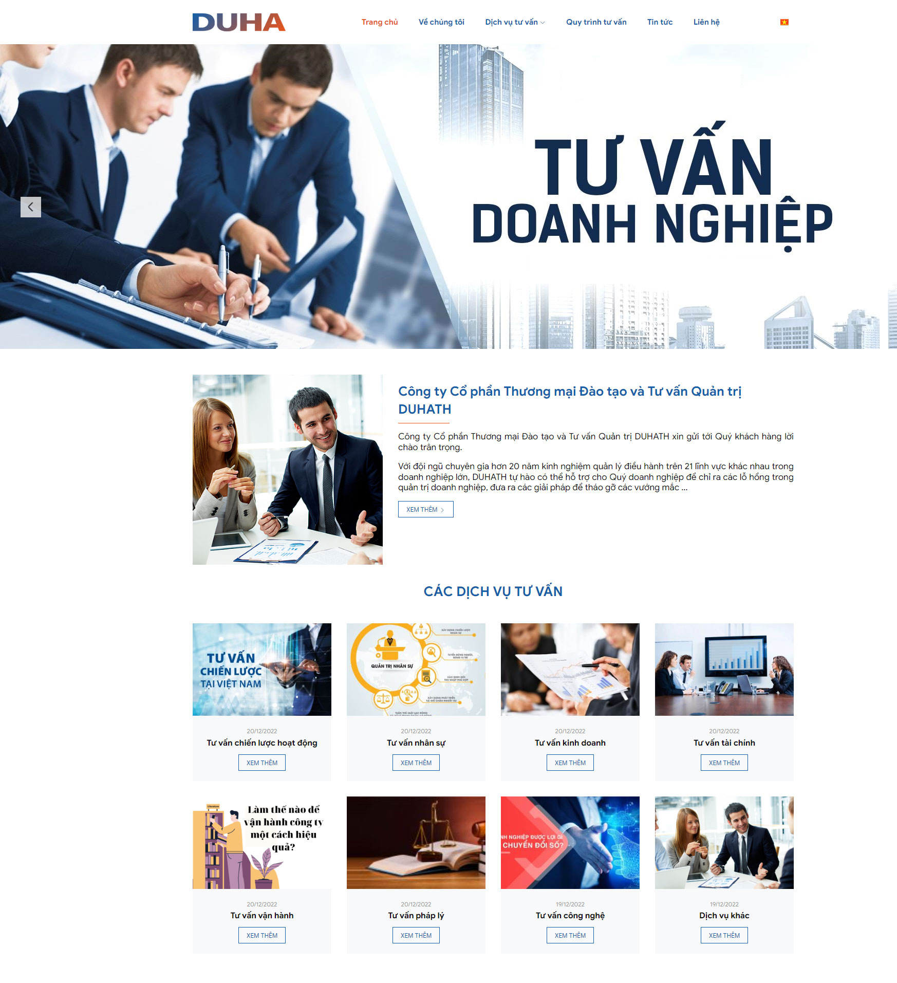 Mẫu thiết kế website công ty luật